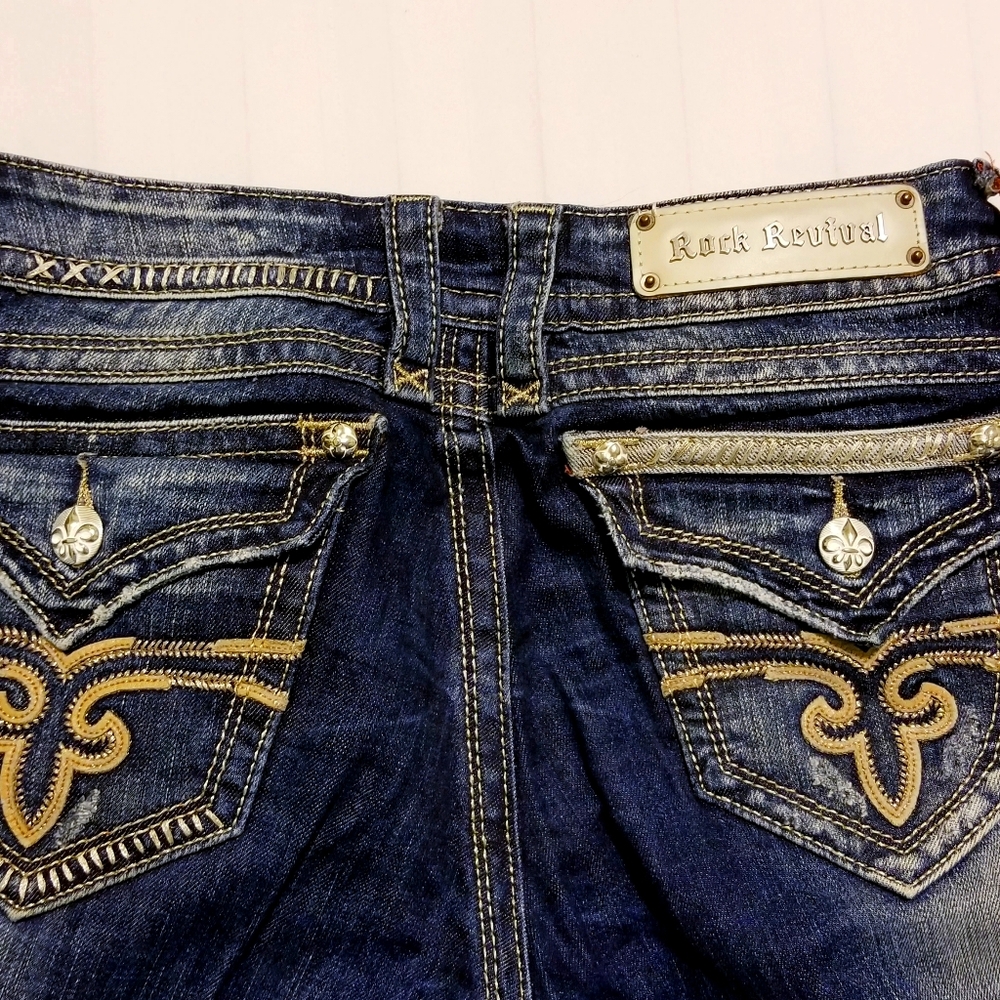 Rock Revival Gwen Jeans Sz 28